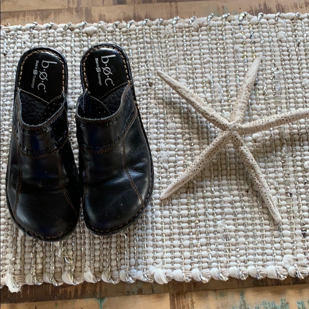BORN Concept Size 8 Black Clog